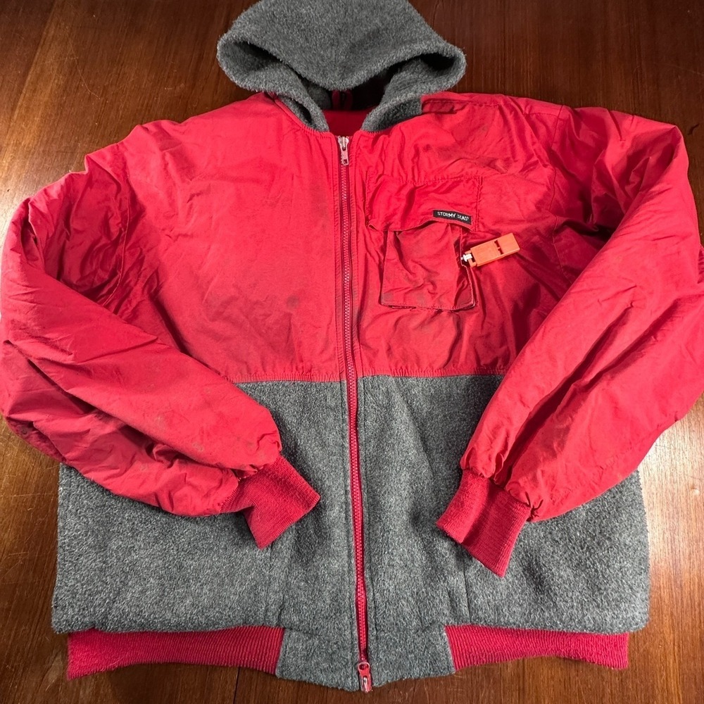 Stormy Seas Inflatable Flotation Jacket Mens Xl R… - image 3